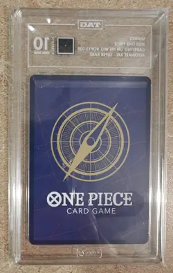 2025 One Piece OP13-028 Shanks Alt Art TAG 10 Gem Mint, LOW POP (Pop 4) - Image 4