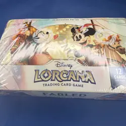 Disney Lorcana Fabled Set 9 Booster Box New Sealed - Image 3