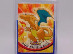 1998 Topps Pokemon TV Anime Edition Card #6 Charizard GMG Graded GEM MINT 10 ! - Image 3