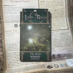 LOTR Lord of the Rings The Card Game Adventure Deck - The Dead Marshes - Image 1