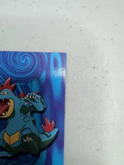 Feraligatr Die-cut Embossed Pokemon Card #160 Johto League Stage Three 9 Of 15 - Image 2