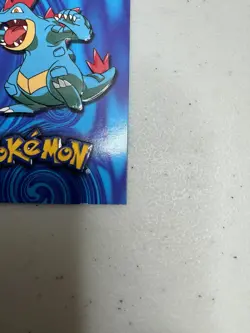 Feraligatr Die-cut Embossed Pokemon Card #160 Johto League Stage Three 9 Of 15 - Image 5