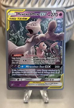 Mewtwo & Mew GX 71/236 2019 World Championships Deck Pokemon Card NM - Image 1