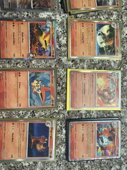Lot Of 157 Holographic Rare Pokemon Cards - Image 1
