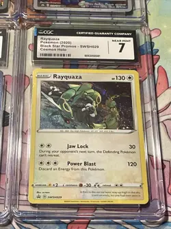 CGC Graded Pokemon Card 4 Slab Lot Rayquaza Liepard Palafin Oraguru - Image 5