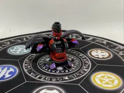 Bakugan Battle Brawlers Darkus Master Ingram & Ability Card MG Japan Import Rare - Image 1