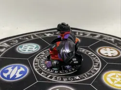 Bakugan Battle Brawlers Darkus Master Ingram & Ability Card MG Japan Import Rare - Image 4