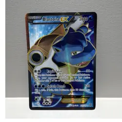 Pokemon Blastoise EX 142/146 XY Full Art Ultra Rare Holo Card - Image 1