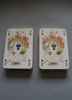 DOUBLE DECK SALVADOR DALI PUIFORCAT DRAEGER 1969 PLAYING CARDS NEW SEALED - Image 1