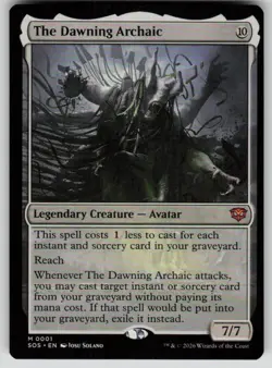The Dawning Archaic Mythic Secrets of Strixhaven 1 MTG Near Mint 2026 - Image 1