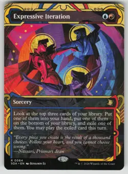 Expressive Iteration Rare Secrets of Strixhaven: Mystical Archive 64 MTG NM 2026 - Image 1