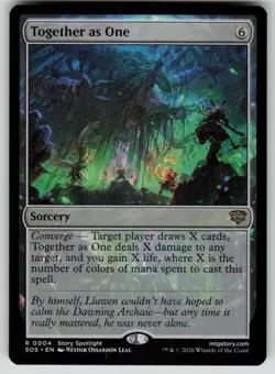Together as One Rare Secrets of Strixhaven 4 MTG Near Mint 2026 - Image 1