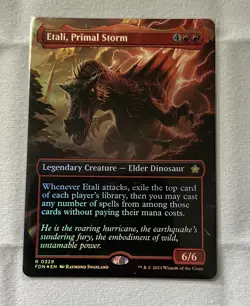 Etali, Primal Storm (Borderless) Foundations FOIL NM!! - Image 1