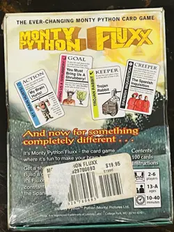Monty Python Fluxx - The Ever-Changing Monty Python Card Game New Sealed - Image 2