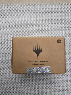 MTG Secret Lair Commander Deck: Goblin Storm – Sealed/New Goblinstorm - Image 3