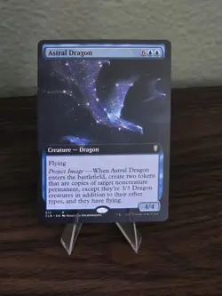 MTG Astral Dragon Commander Legends: Battle for Baldur's Gate Extended Art - Image 1