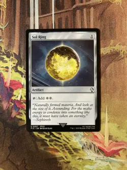 1x Sol Ring (0357) - Commander: FINAL FANTASY - NM - MTG - Image 1