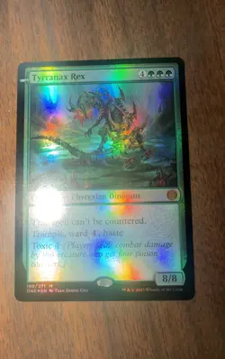 Tyrranax Rex Phyrexia: All Will Be One Foil - Image 1