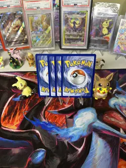 4x Pokemon TCG Cards Antique Jaw Fossil 068/088 Playset - Perfect Order - NM - Image 2