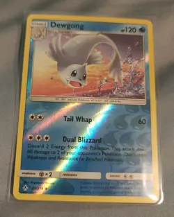 Pokemon TCGbDewgong 45/214 Sm-Unbroken Bonds Reverse Holo NM - Image 1