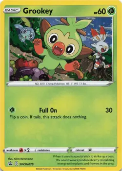 Pokemon - Grookey #SWSH070 - SWSH: Sword & Shield Promo Cards Holo - Image 1