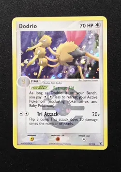 Dodrio 21/112 Reverse Holo Rare 2004 EX FireRed & LeafGreen Pokemon TCG - Image 1