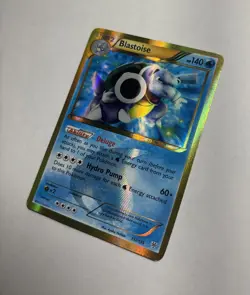 2012 Plasma Storm B & W Blastoise Secret Rare Holo 137/135 Pokemon Card Original - Image 4