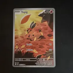 Pokemon TCG Tepig 096/086 SV: White Flare Illustration Rare Holo 70 HP - Image 1