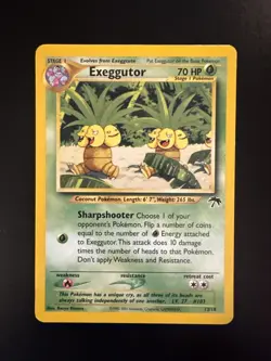 Exeggutor Southern Islands 13/18 Rare WotC Promo 2001 Pokemon - Image 1