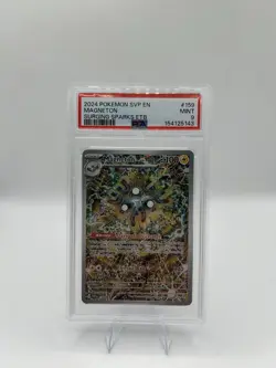 2024 POKEMON SVP EN-SV BLACK STAR PROMO #159 MAGNETON PSA 9 - Image 1