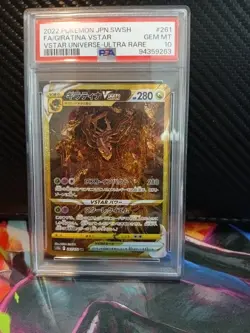 POKEMON JAPANESE SWORD & SHIELD VSTAR UNIVERSE FULL ART/GIRATINA VSTAR PSA 10 - Image 1