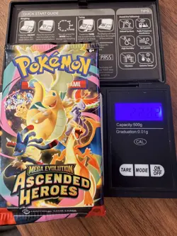 🔥Pokemon TCG HEAVY Ascended Heroes Booster Pack 22.82g - Image 1
