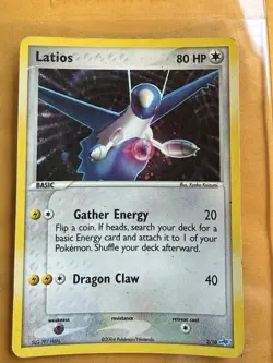 2004 Pokemon, EX Trainer Kit: Latios, #2/10 Latios, Holo LP/MP - Image 1
