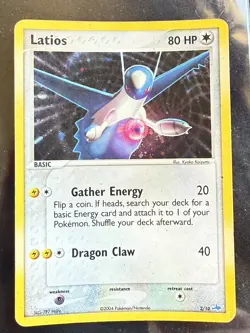 2004 Pokemon, EX Trainer Kit: Latios, #2/10 Latios, Holo LP/MP - Image 2