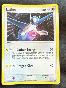 2004 Pokemon, EX Trainer Kit: Latios, #2/10 Latios, Holo LP/MP - Image 3