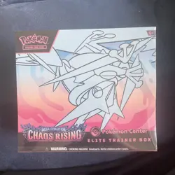 Chaos Rising Pokemon Center ETB Elite Trainer Box Pokemon TCG New/Sealed - Image 1