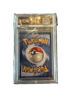 1999 POKEMON BASE SET UNLIMITED #1 ALAKAZAM-HOLO PSA 8 - Image 2