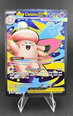 Mega Clefable EX 103/088 (IR) Pokemon TCG Perfect Order Full-Art IR NM - Image 1