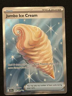 Pokemon TCG - Jumbo Ice Cream 109/086 Me04: Chaos Rising Holo - Image 1