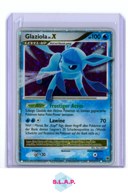 GLAZIOLA LV.X POKEMON MAJESTATISCHER MORGEN ULTRA RARE 98/100 DE 2008 - Image 1