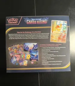 Chaos Rising Pokemon Center Exclusive ETB - New/Factory Sealed Elite Trainer Box - Image 2