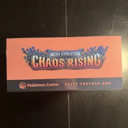 Chaos Rising Pokemon Center Exclusive ETB - New/Factory Sealed Elite Trainer Box - Image 3
