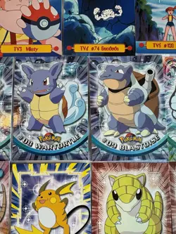 Pokemon Topps 1999 Authentic Vintage Lot (26 Cards)! 2 Holos ! - Image 3