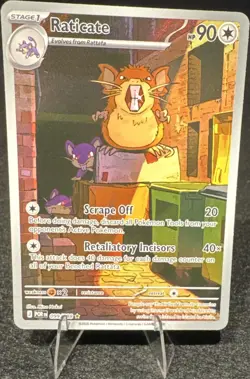 The Pokemon Company Raticate 099/078 Pokemon GO Reverse Holo EN 90 HP - Image 1