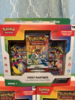 Pokemon First Partner Illustration Collection Set of 3 - Sealed - Image 2