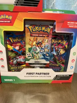 Pokemon First Partner Illustration Collection Set of 3 - Sealed - Image 3