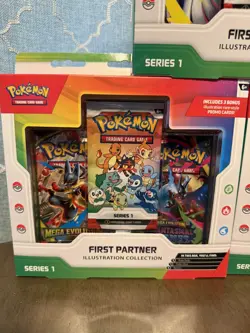 Pokemon First Partner Illustration Collection Set of 3 - Sealed - Image 4