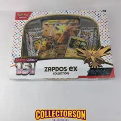 🔥Pokemon TCG Scarlet and Violet 151 Zapdos EX Collection Box🔥Factory Sealed. - Image 1