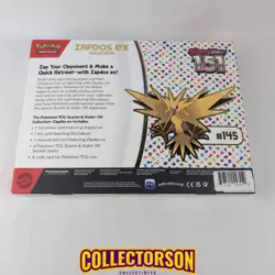 🔥Pokemon TCG Scarlet and Violet 151 Zapdos EX Collection Box🔥Factory Sealed. - Image 2