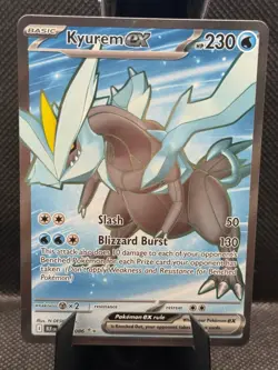 Kyurem ex 157/086 Holo Ultra Rare Black Bolt Pokemon Near Mint - Image 1